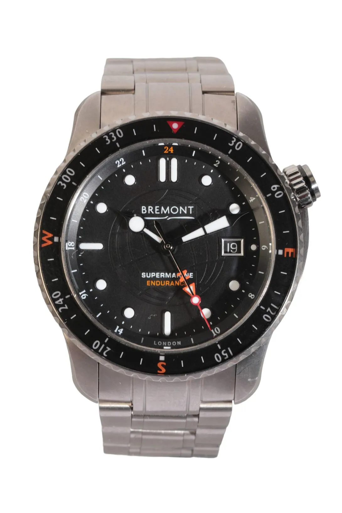 Bremont Supermarine Stainless steel Black