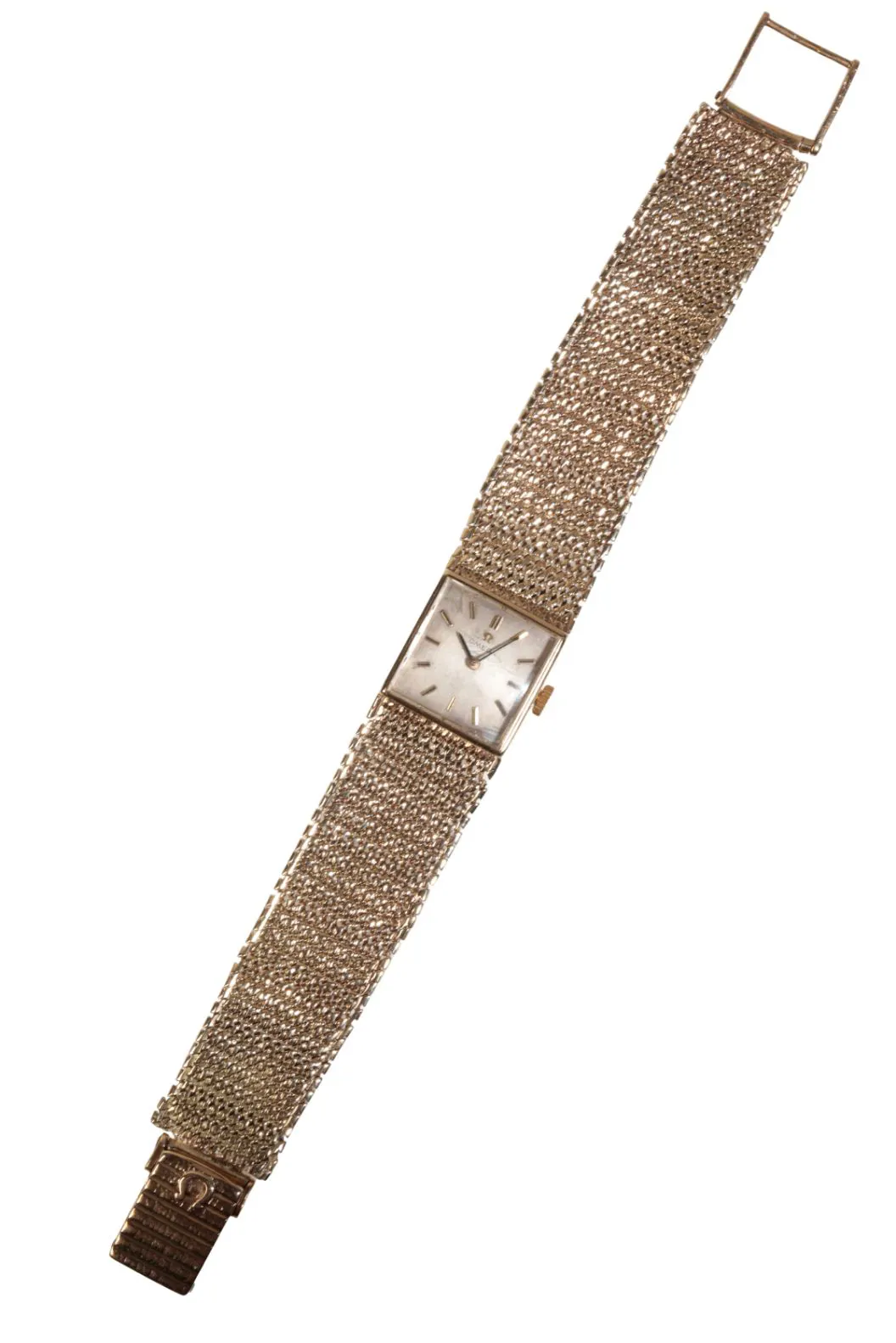 Omega 50mm 9ct Gold Silver