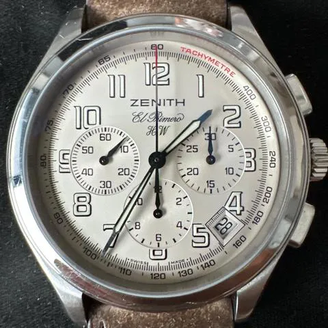 Zenith El Primero Chronograph 01.0500.420 40mm Stainless steel White 5