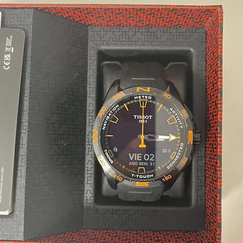 Tissot Touch T121.420.47.051.04 47.5mm Titanium and Black PVD Black 5