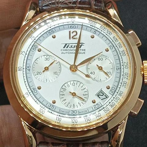 Tissot Heritage T71.8.439.31 40mm Rose gold Silver