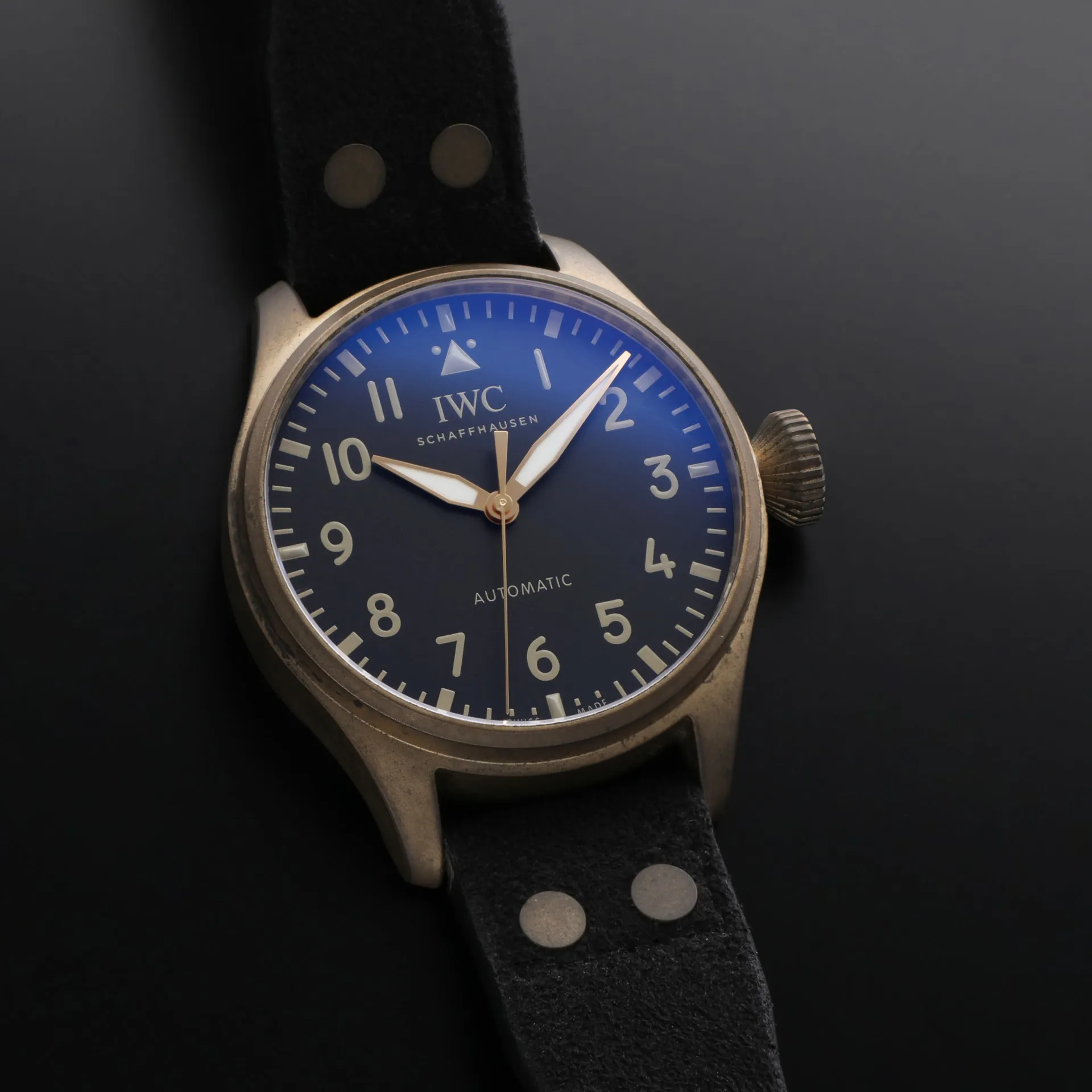 IWC Pilot IW329703 43mm Bronze Black 2