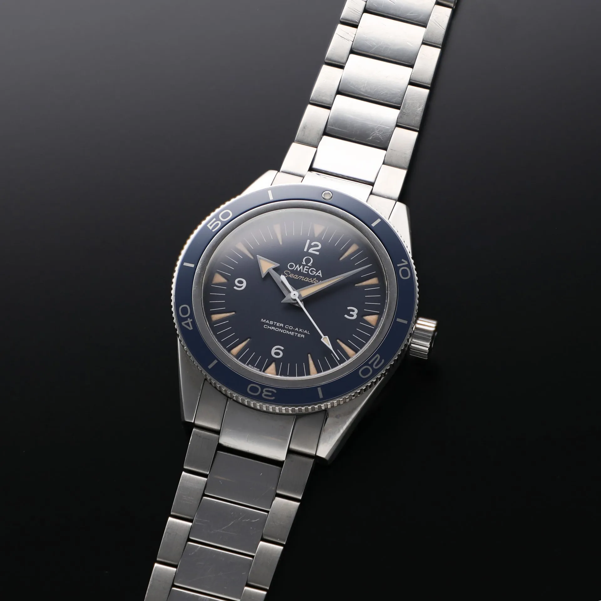 Omega Seamaster 300 233.90.41.21.03.001 41mm Titanium Blue 1