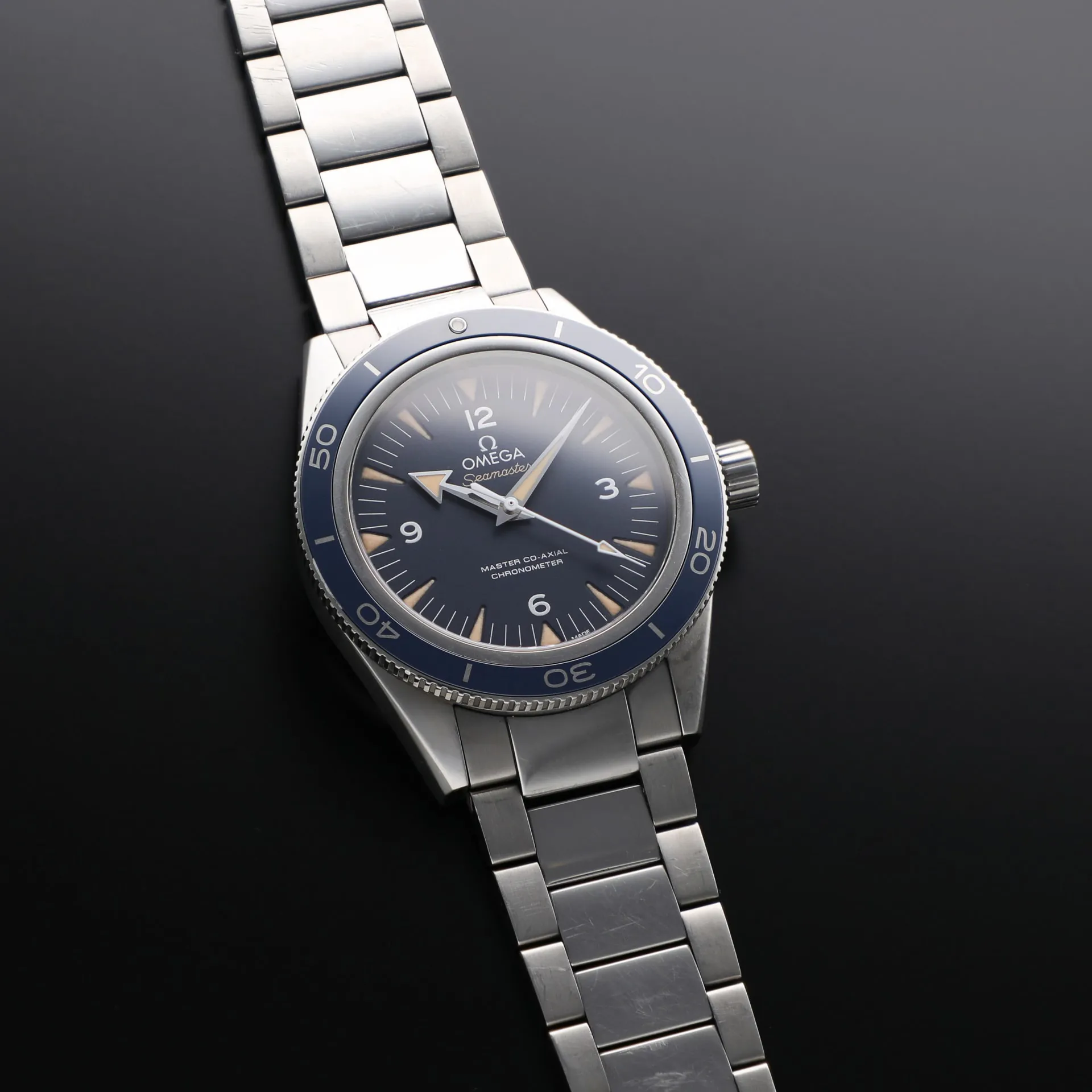 Omega Seamaster 300 233.90.41.21.03.001 41mm Titanium Blue 2