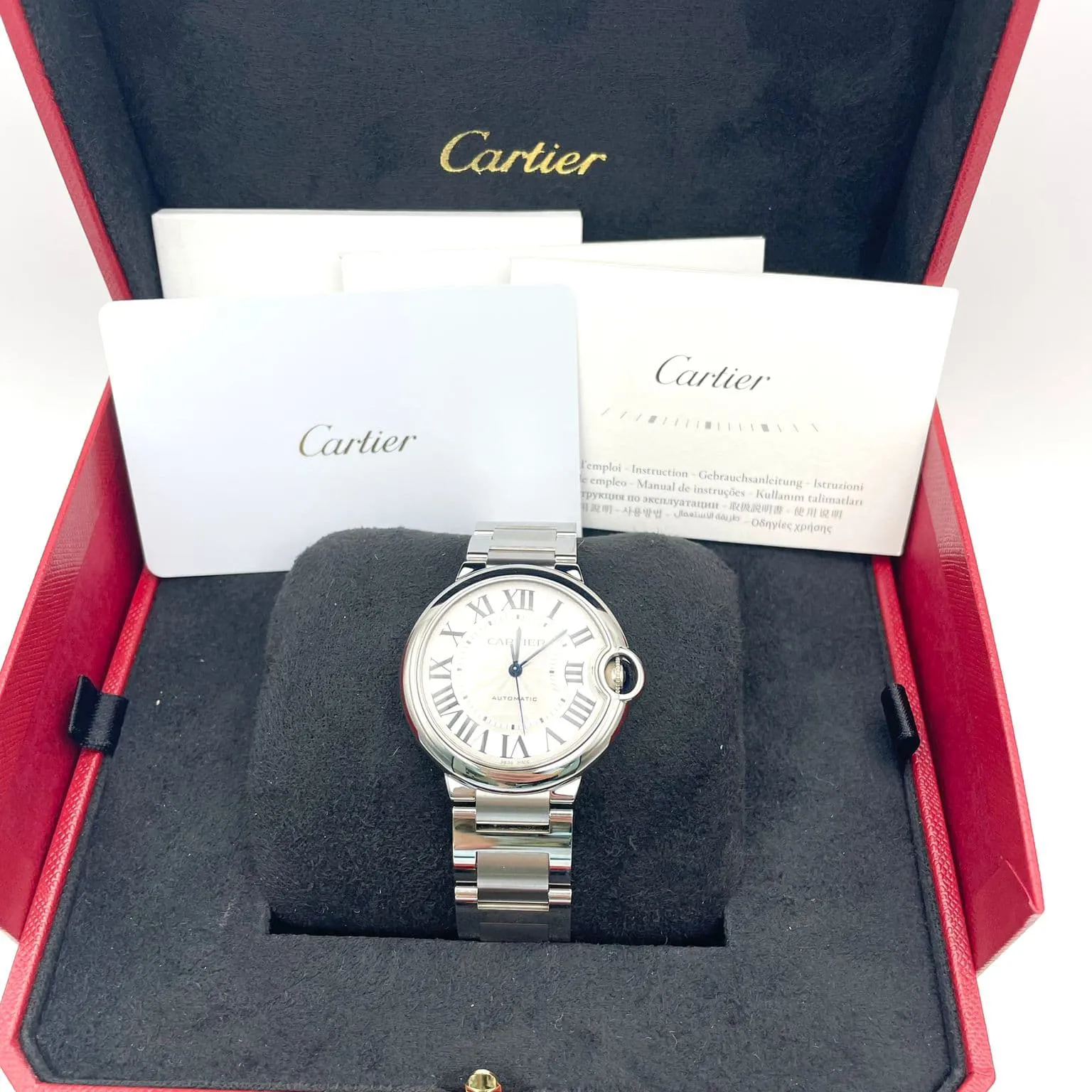 Cartier Ballon Bleu de Cartier WSBB0048 36mm Stainless steel Silver 4