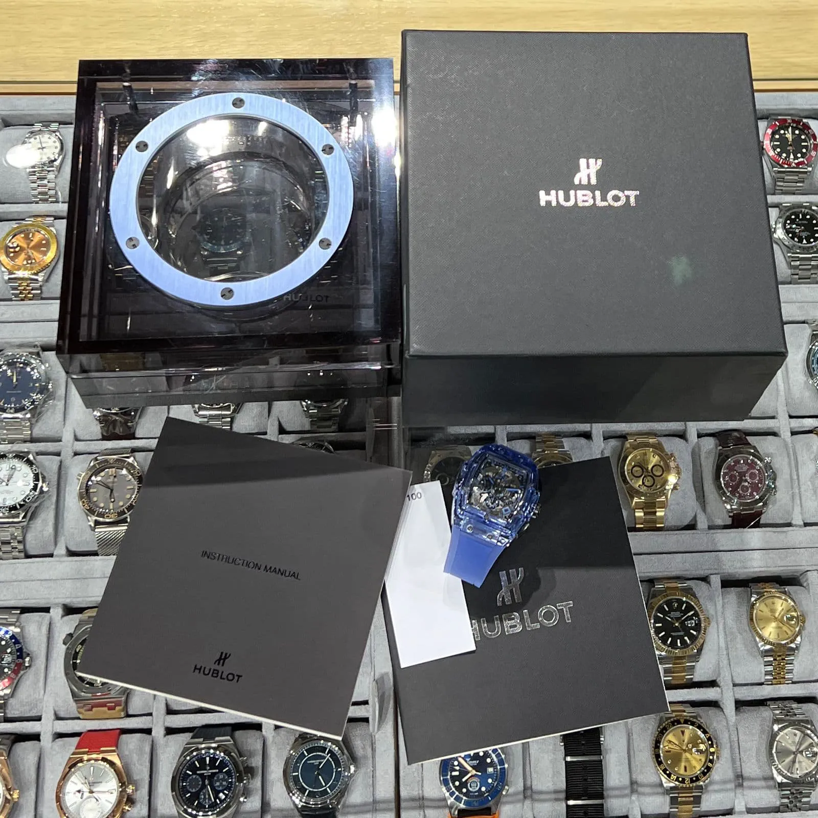 Hublot Spirit of Big Bang 641.JL.0190.RT 42mm Titanium Skeleton 7