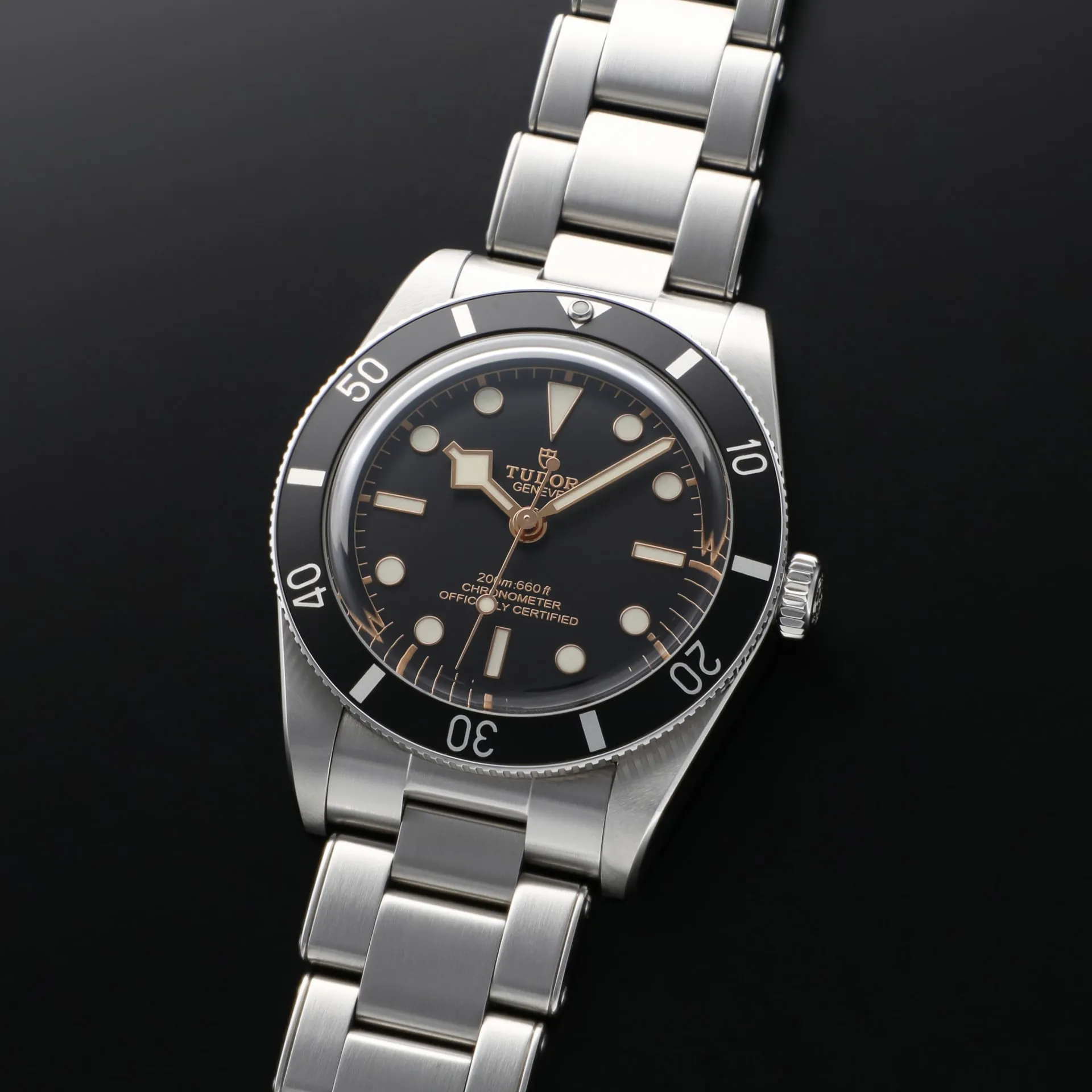 Tudor Black Bay M79000N-0001 37mm Stainless steel Black 1