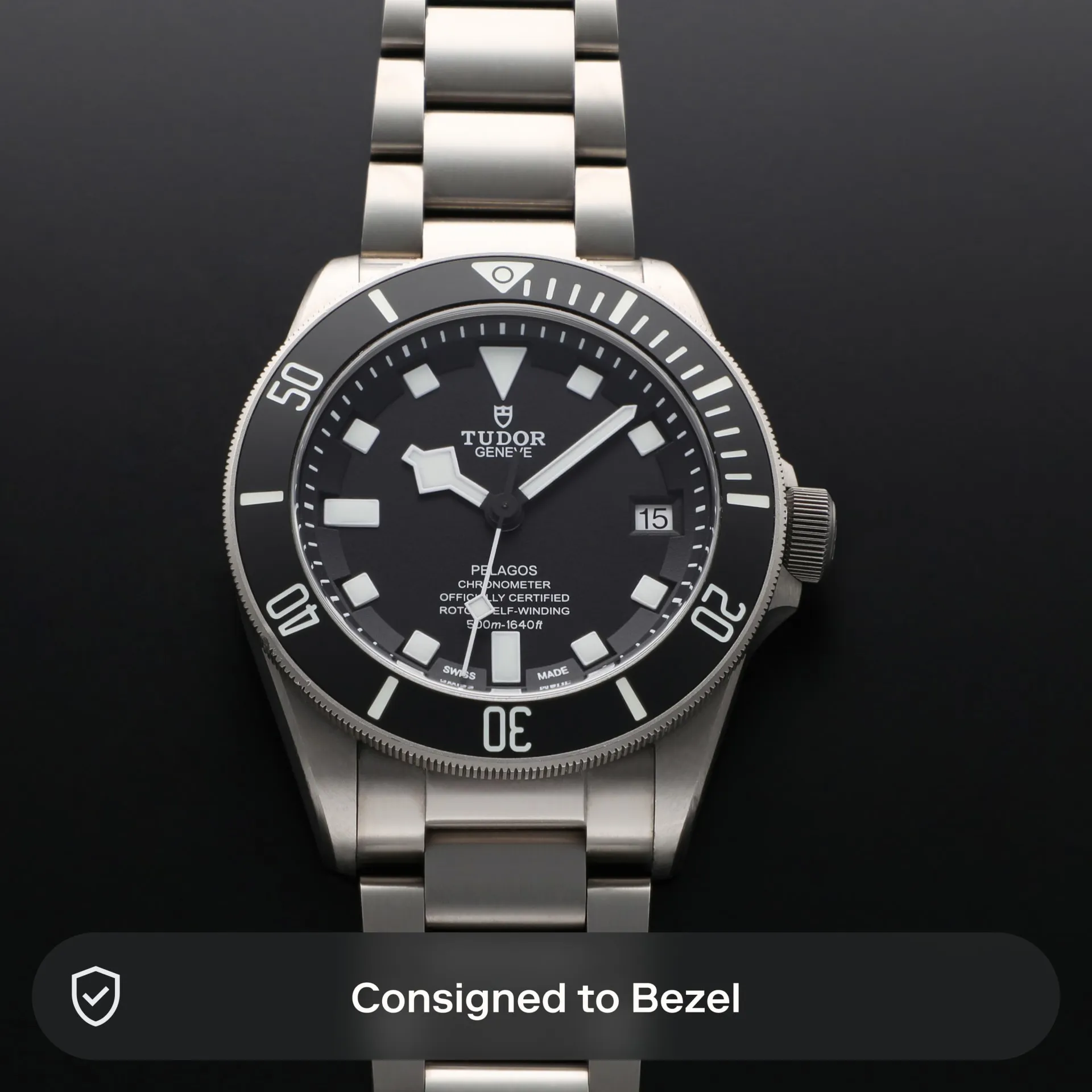 Tudor Pelagos M25600TN-0001 42mm Titanium and Stainless steel Black