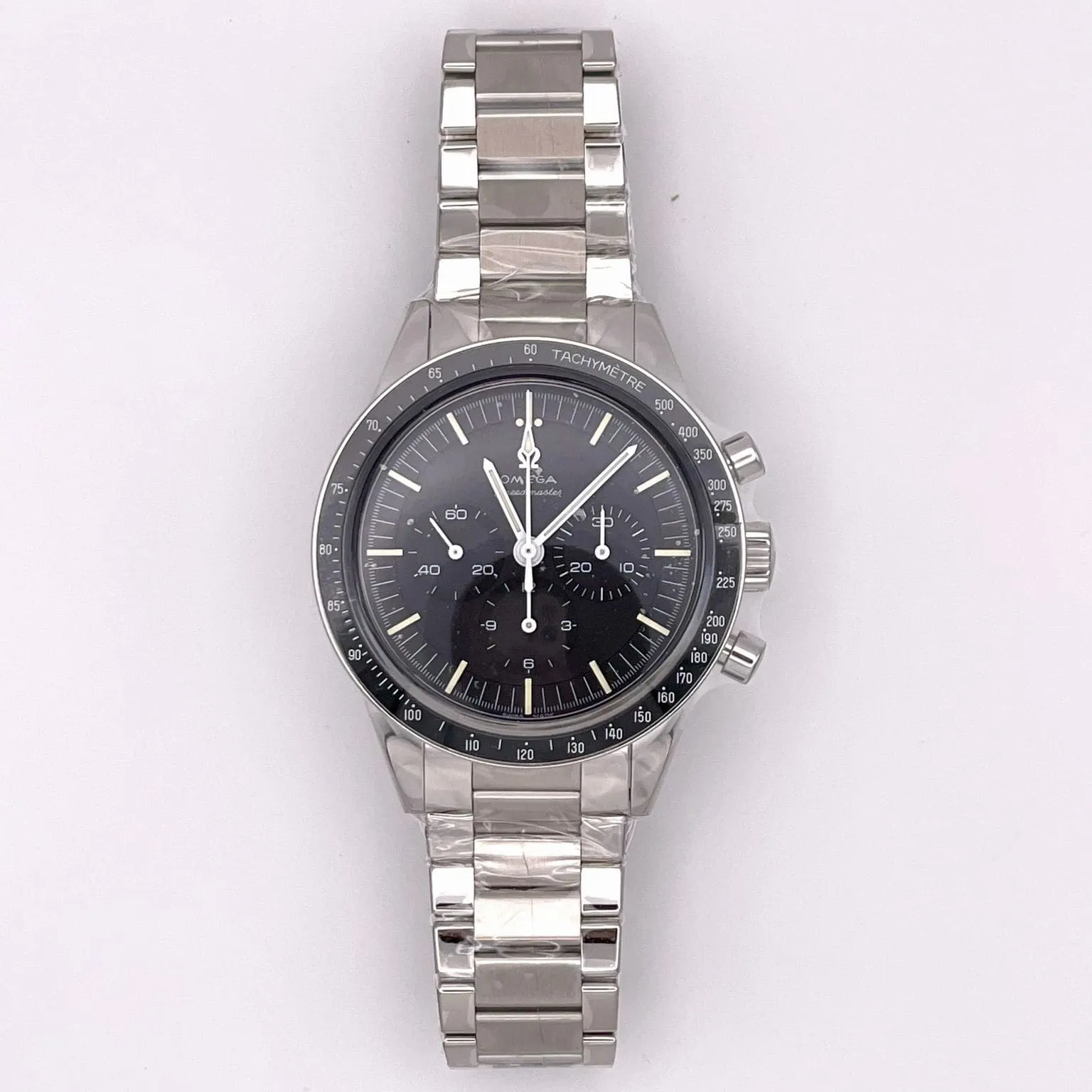 Omega Speedmaster Ed White 311.30.40.30.01.001 39.7mm Stainless steel Black