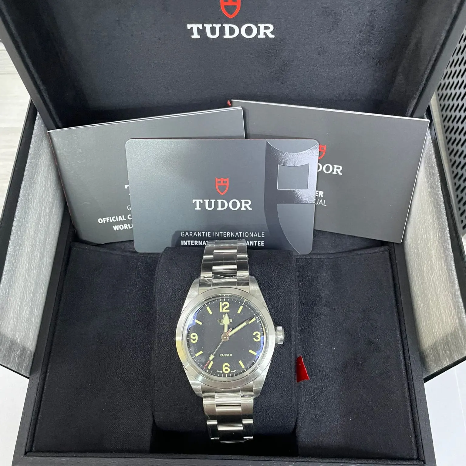 Tudor Ranger M79950-0001 39mm Stainless steel Black 3