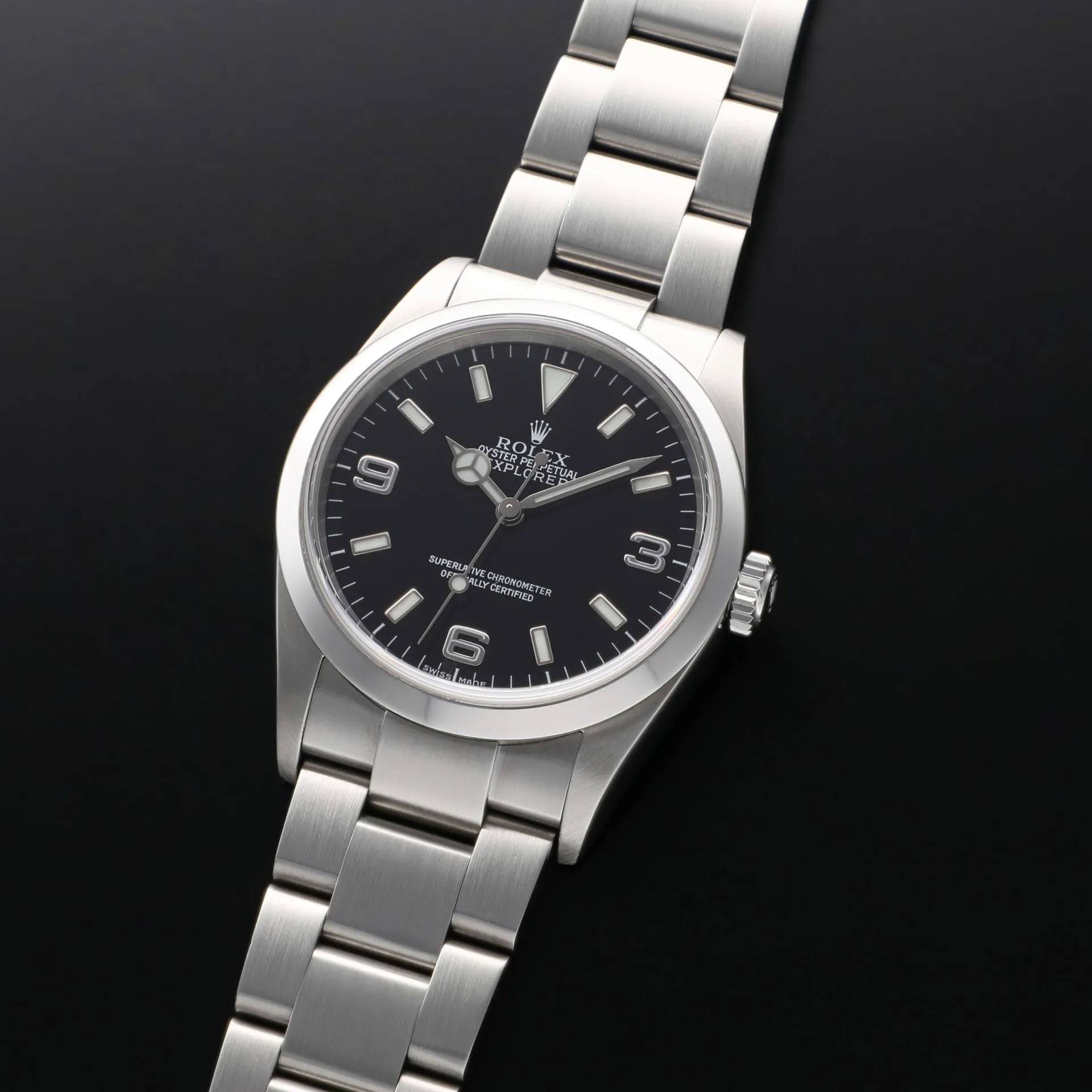 Rolex Explorer 114270 36mm Stainless steel Black 1