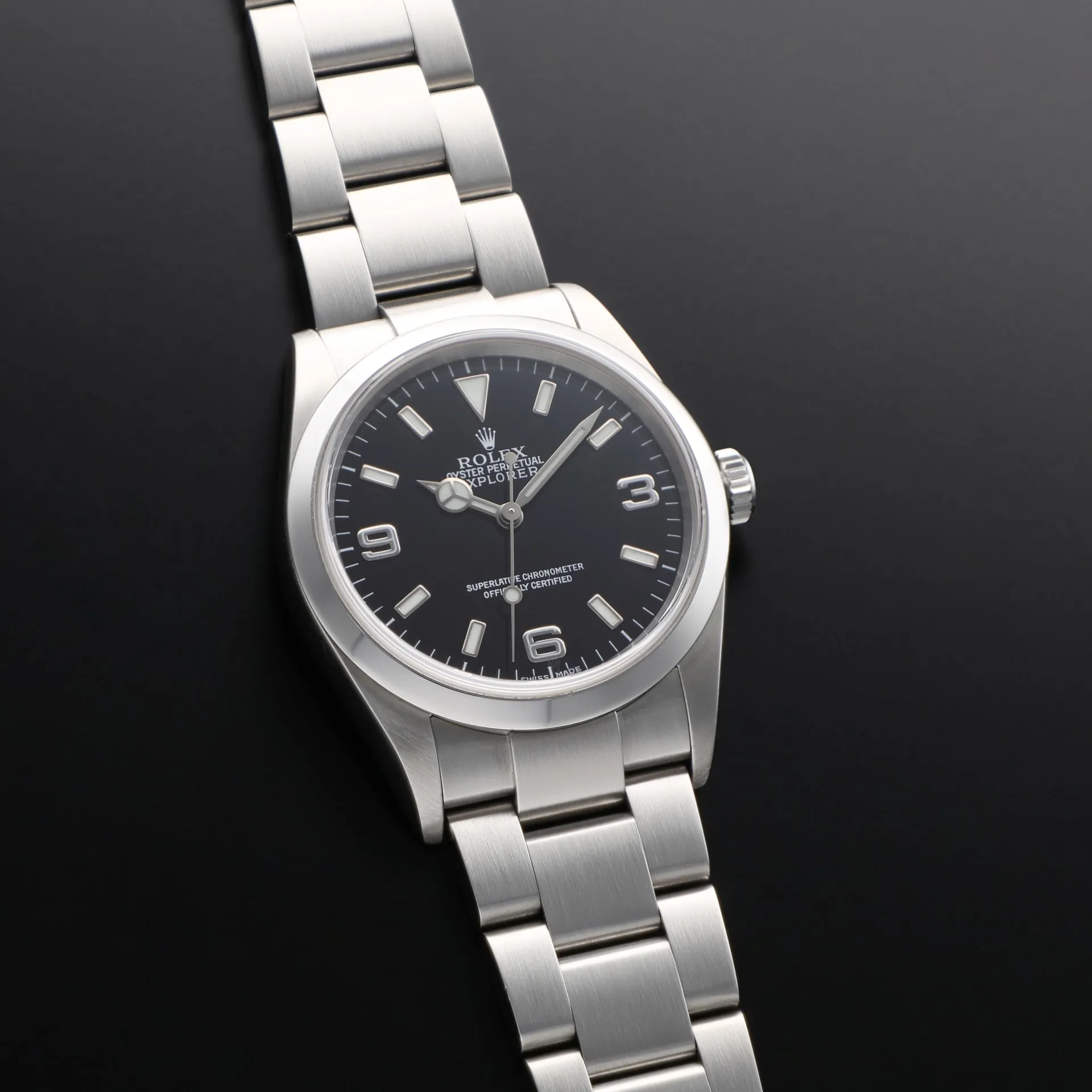 Rolex Explorer 114270 36mm Stainless steel Black 2