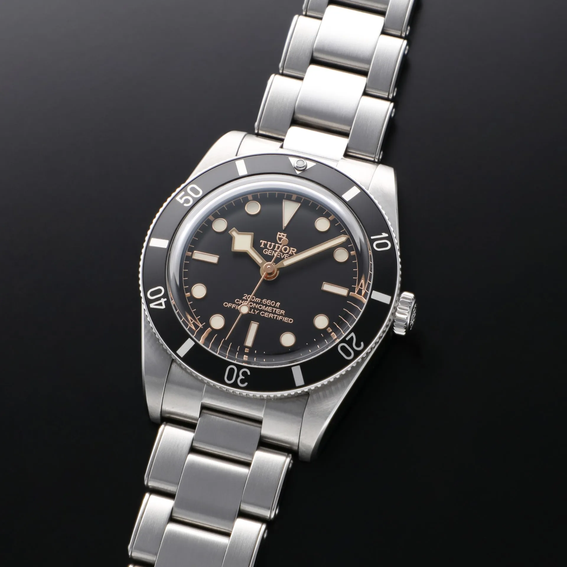 Tudor Black Bay M79000N-0001 37mm Stainless steel Black 1