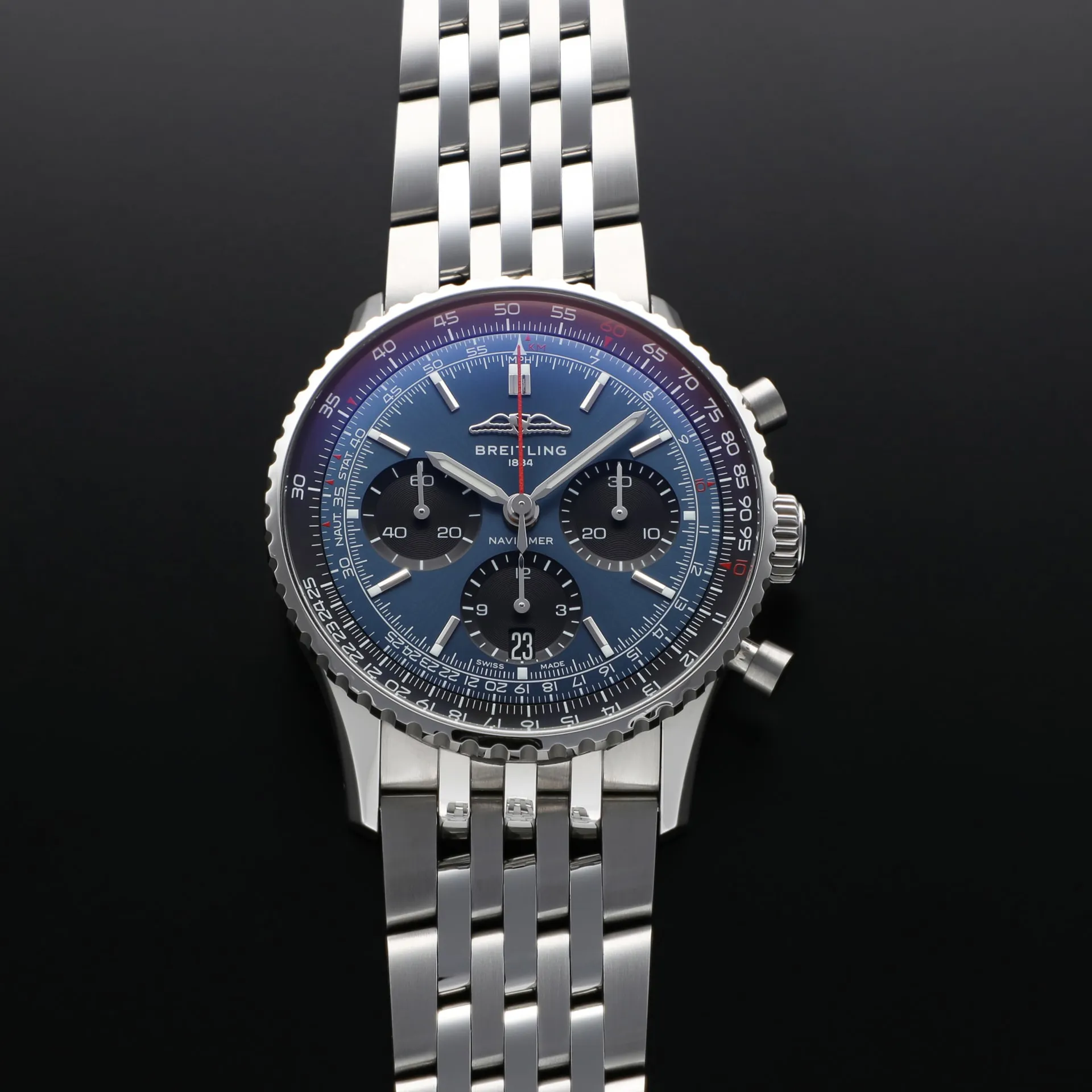 Breitling Navitimer AB0139241C1A1 41mm Stainless steel Blue