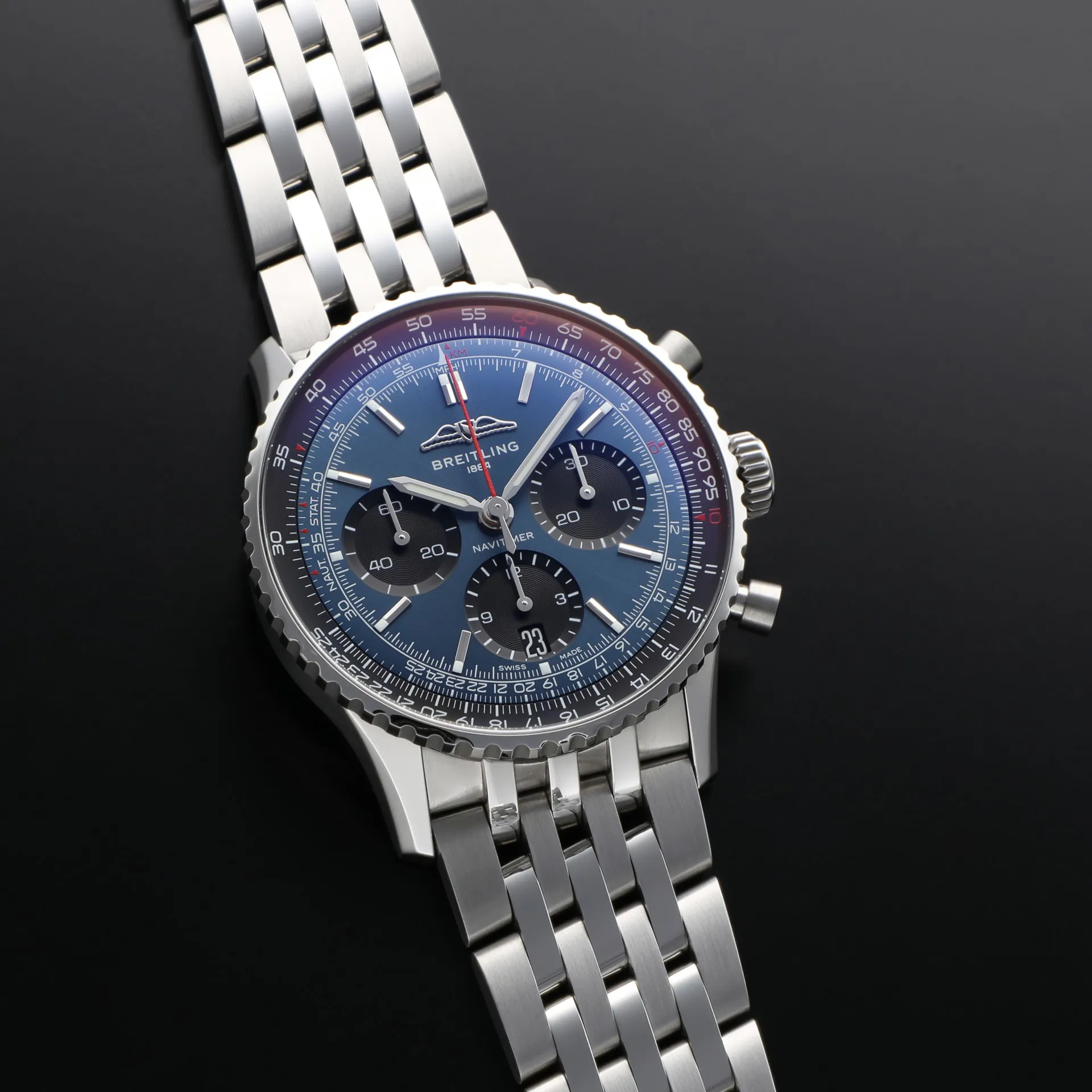 Breitling Navitimer AB0139241C1A1 41mm Stainless steel Blue 2