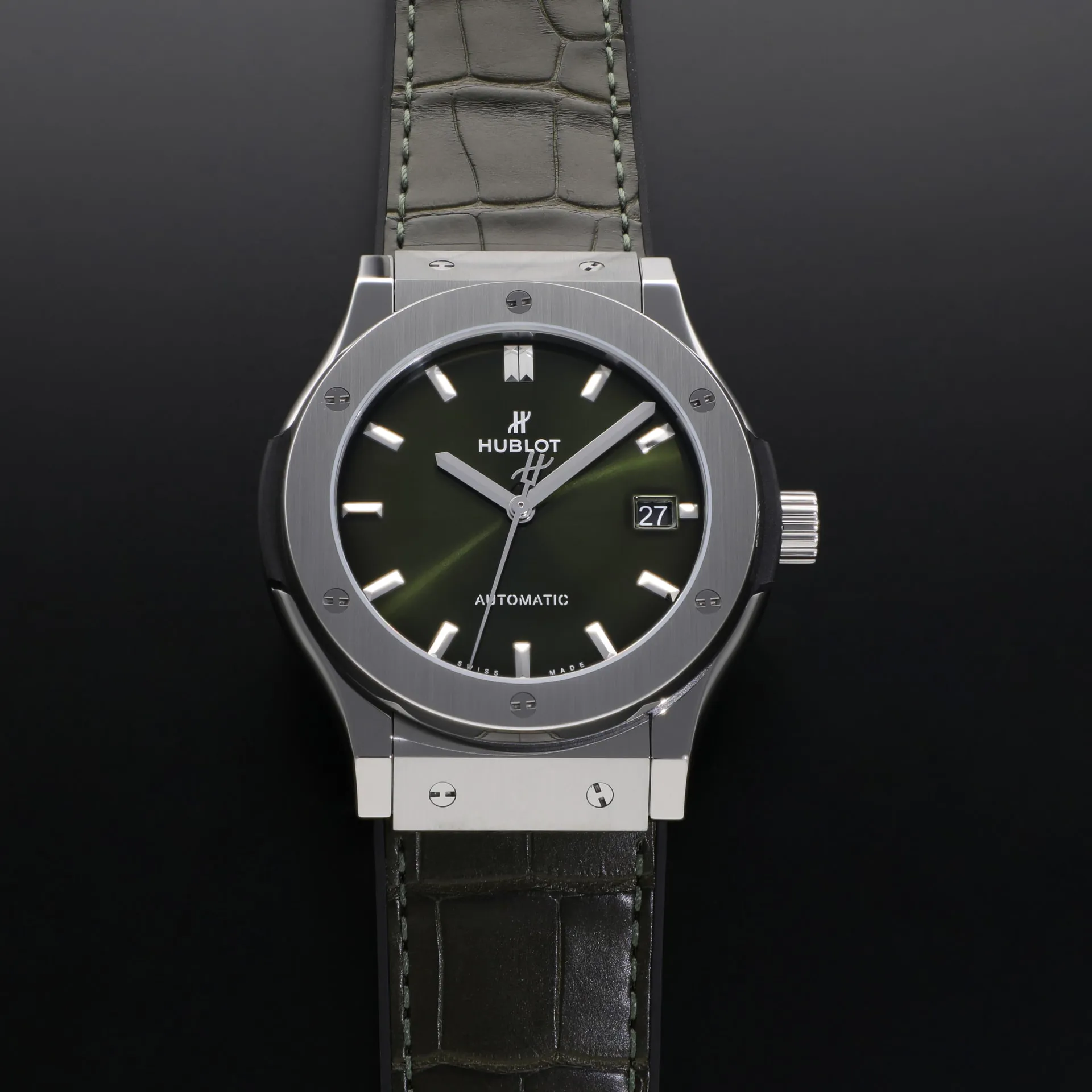 Hublot Classic Fusion 511.NX.8970.LR 45mm Titanium Green