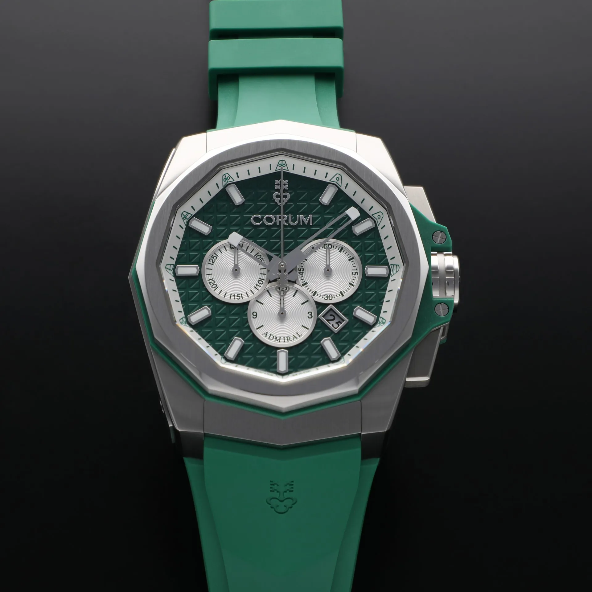 Corum Admiral 132.211.04/F377 45mm Titanium Green