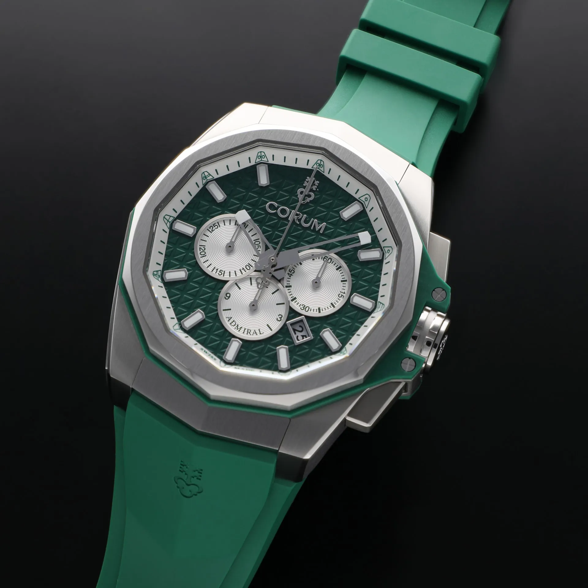 Corum Admiral 132.211.04/F377 45mm Titanium Green 1