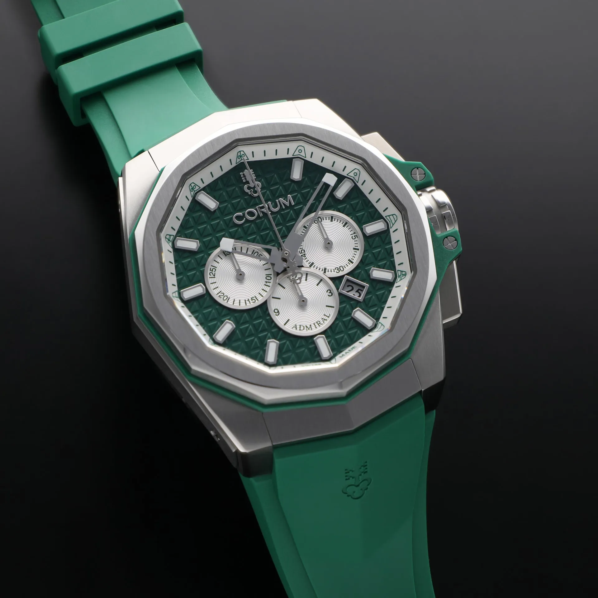 Corum Admiral 132.211.04/F377 45mm Titanium Green 2