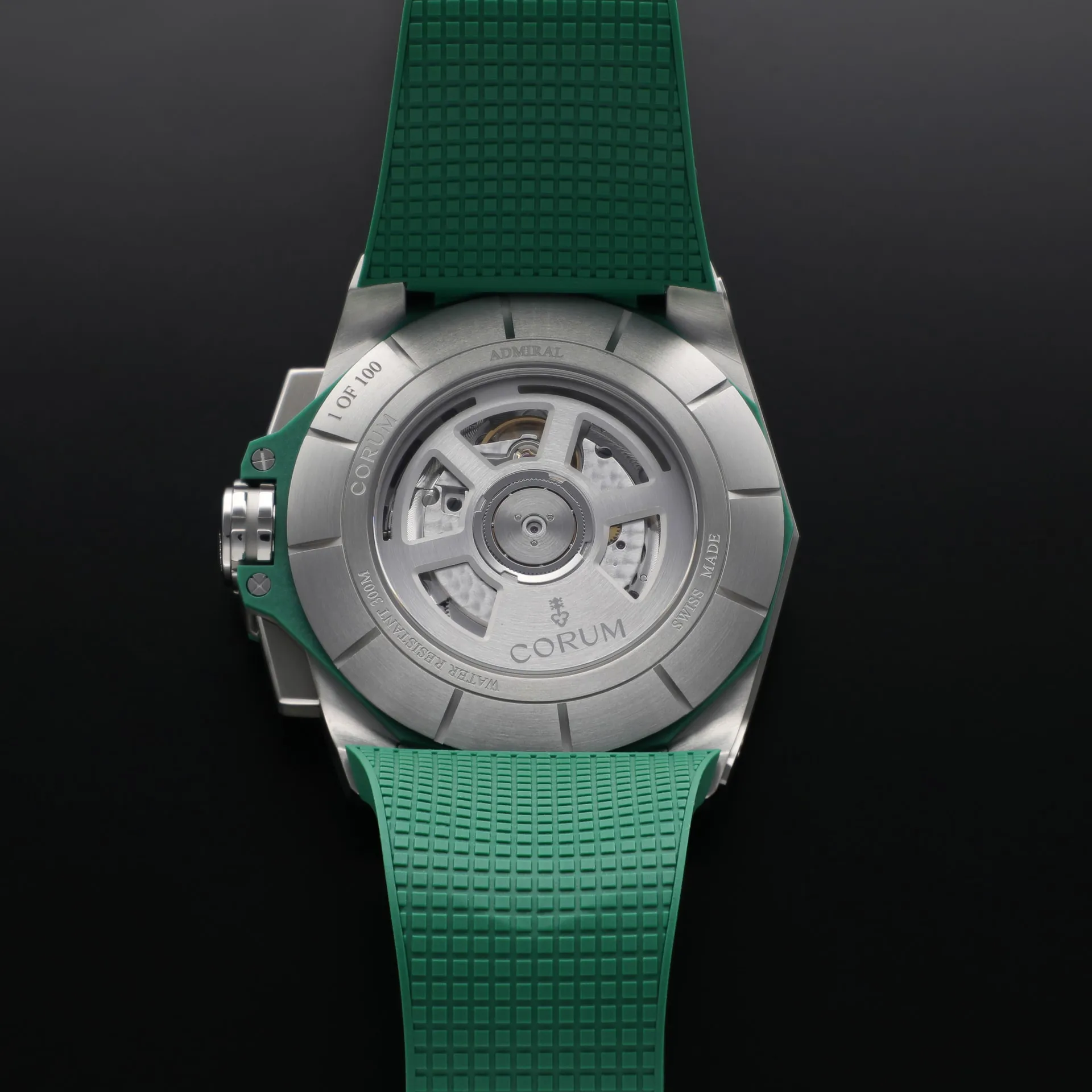 Corum Admiral 132.211.04/F377 45mm Titanium Green 3