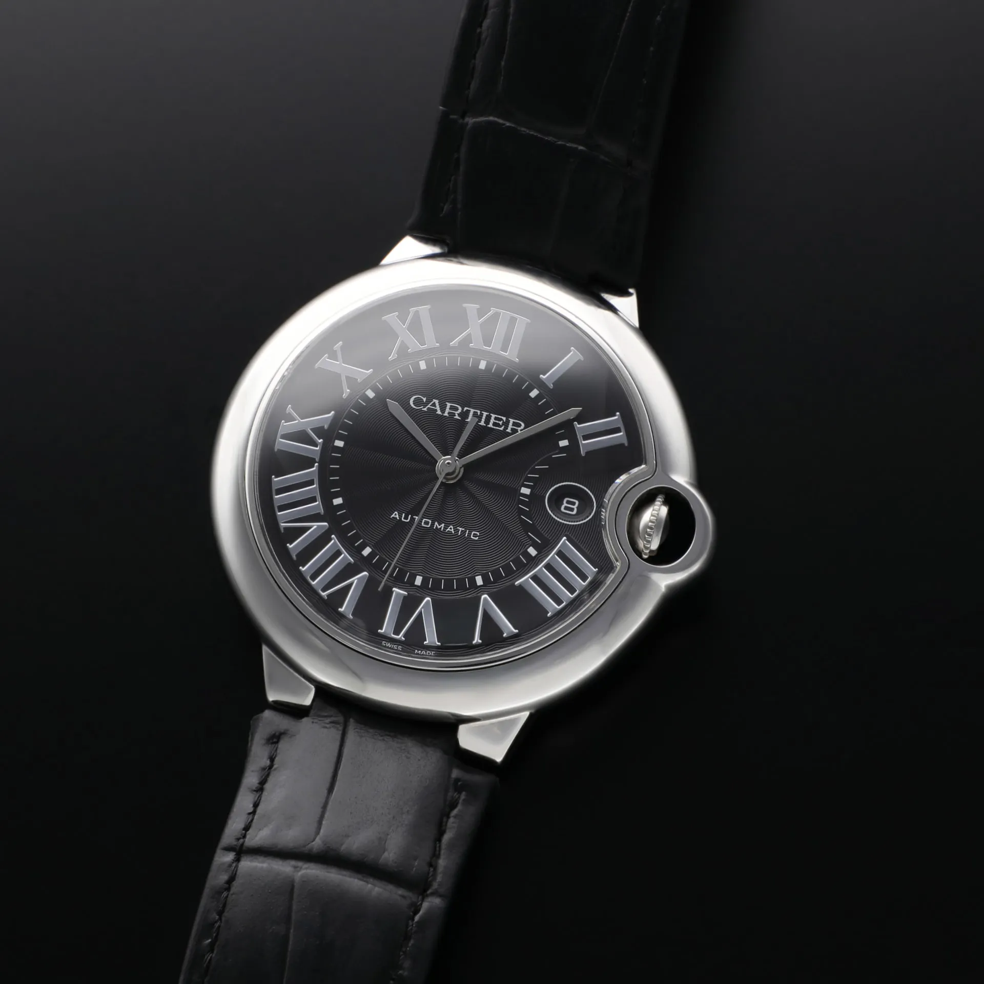 Cartier Ballon Bleu WSBB0003 42mm Stainless steel Black 1