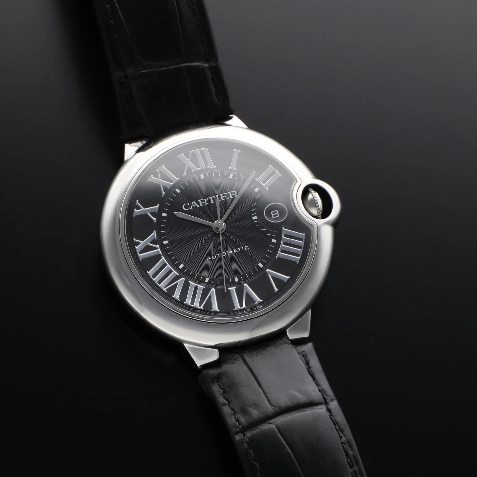 Cartier Ballon Bleu WSBB0003 42mm Stainless steel Black 2