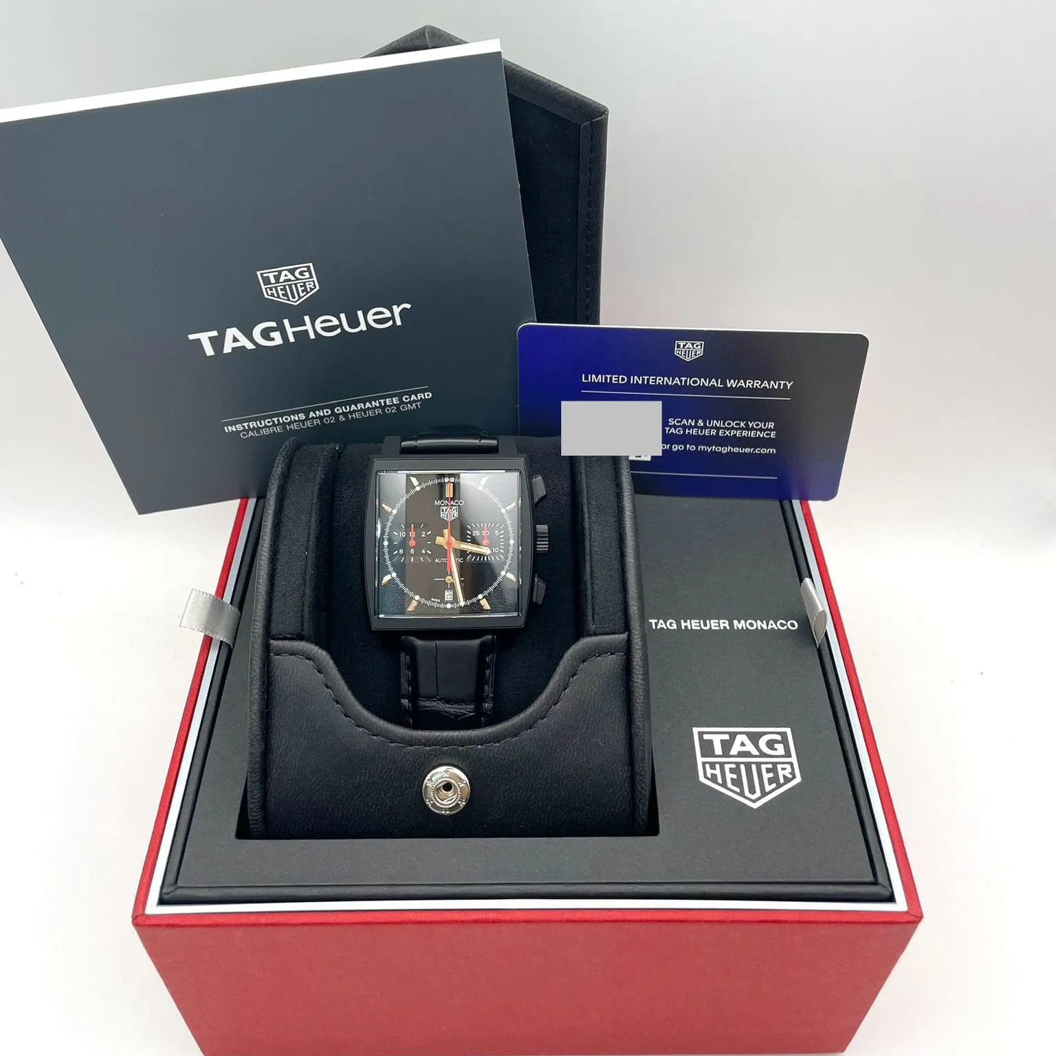 TAG Heuer Monaco CBL2180.FC6497 39mm Stainless steel Black 5