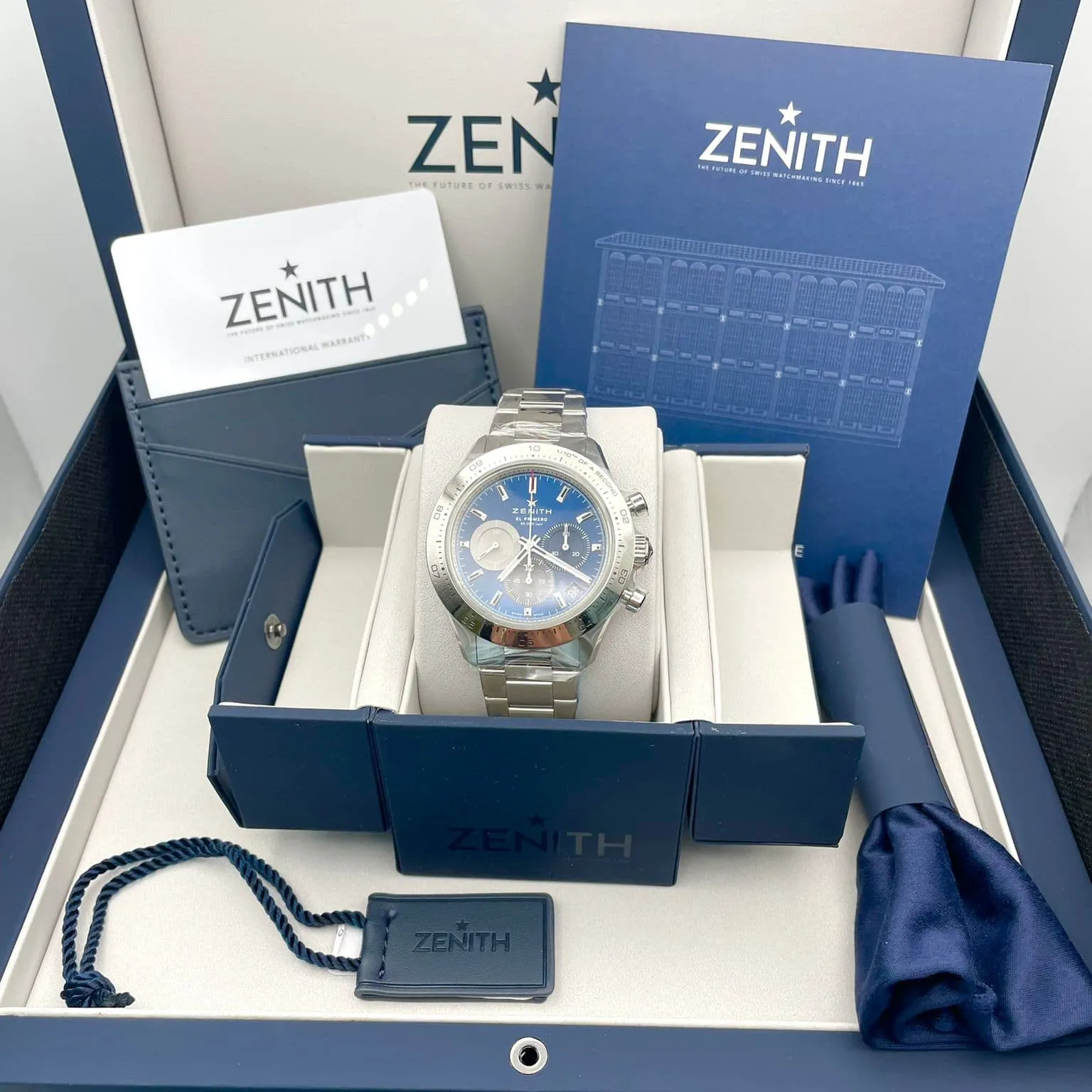 Zenith Chronomaster 03.3114.3600/51.M3100 41mm Stainless steel Blue 4