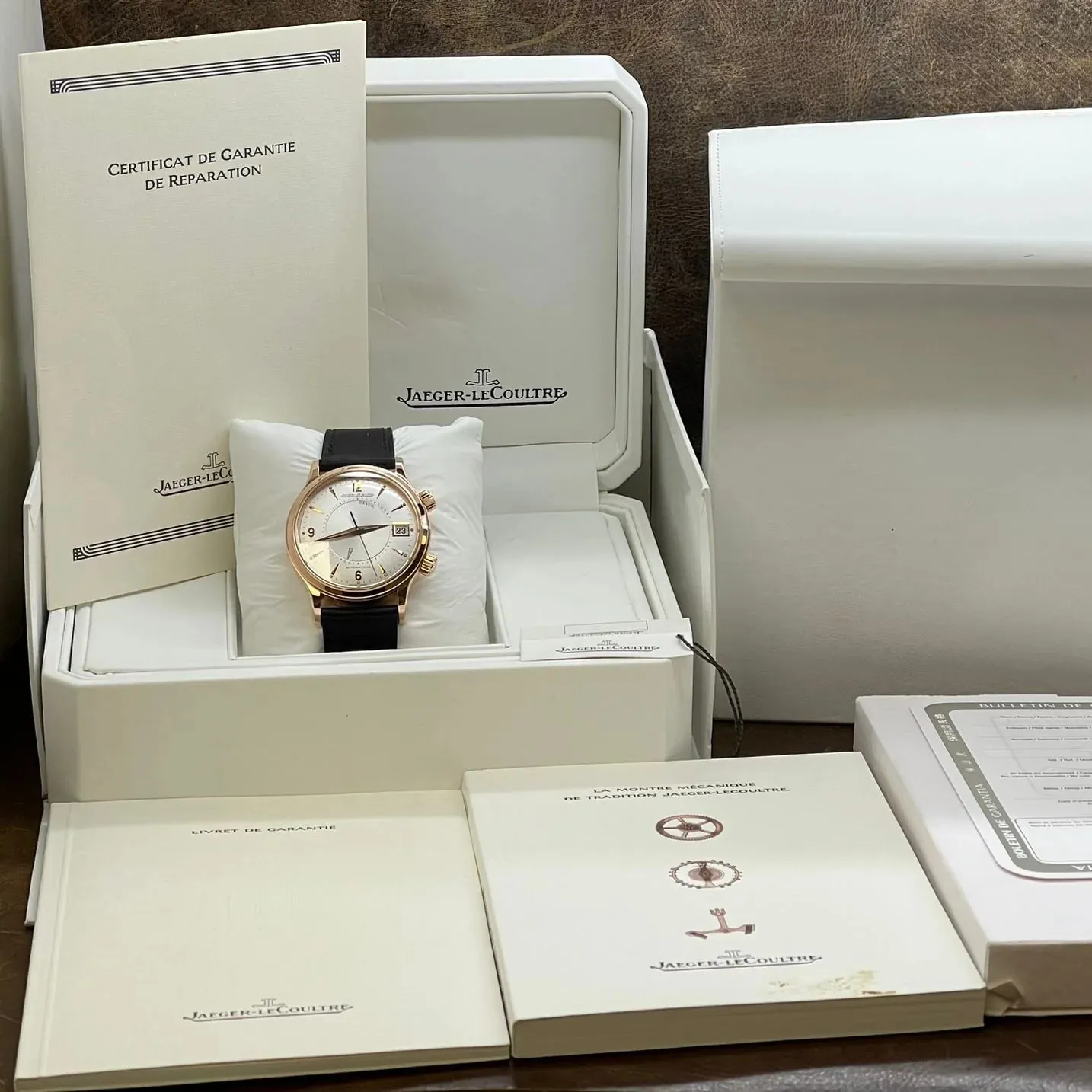 Jaeger-LeCoultre Master Control 141.2.97 39mm Rose gold Silver 7