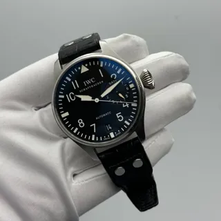 IWC Big Pilot IW500401 Stainless steel Black