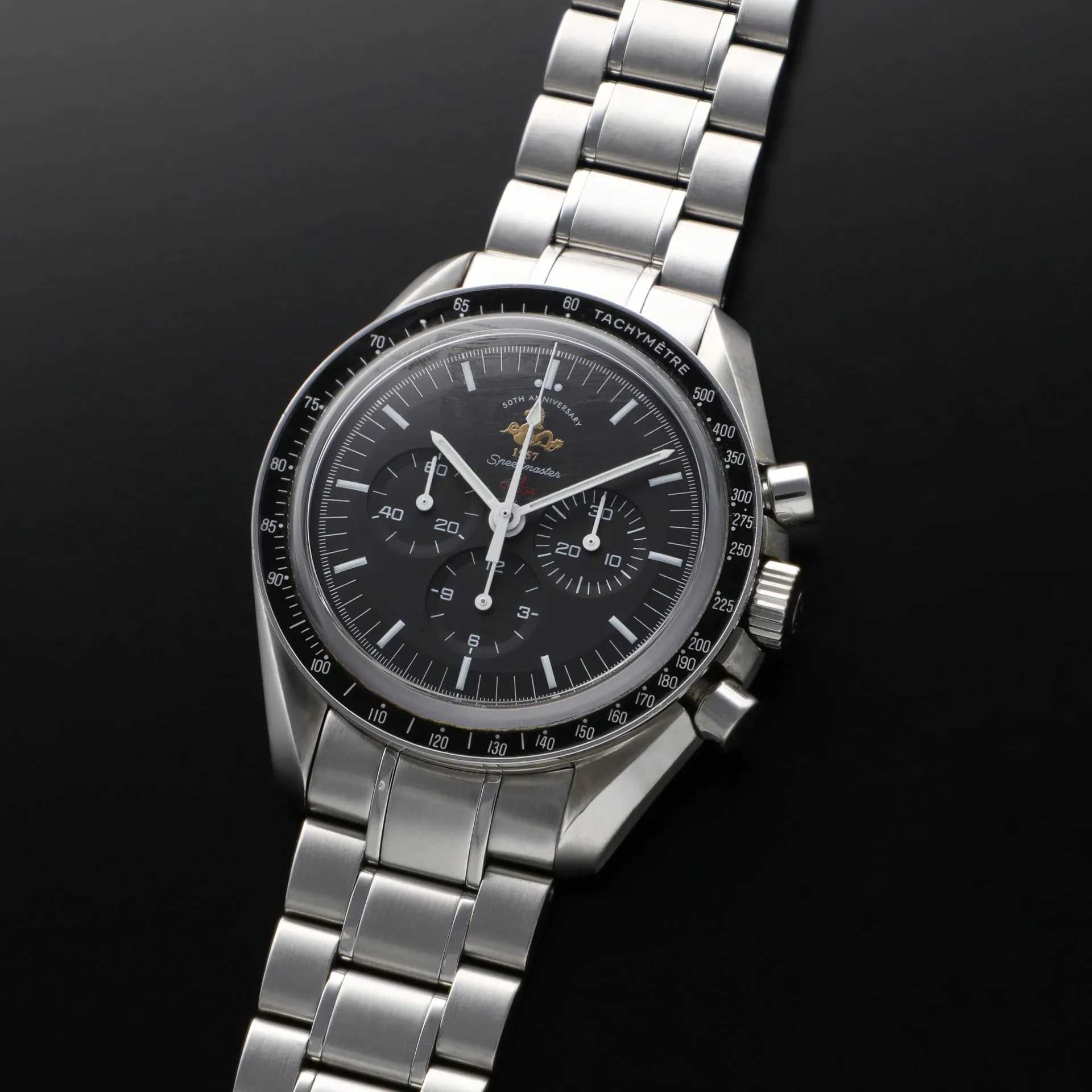 Omega Speedmaster Moonwatch 311.30.42.30.01.001 42mm Stainless steel and Aluminium Black 1