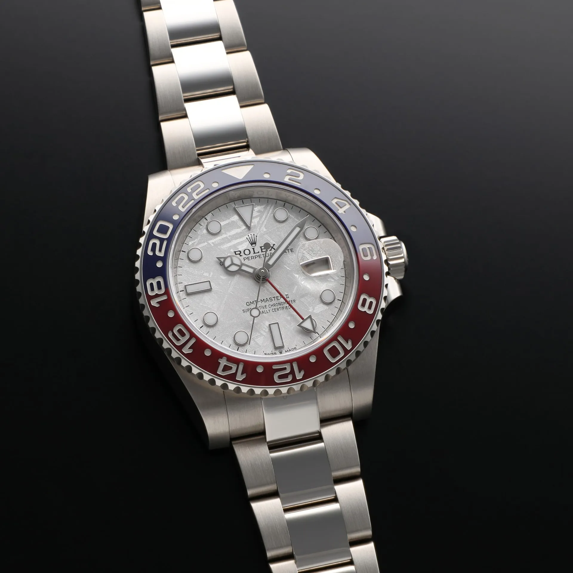 Rolex GMT-Master II 126719BLRO-0002 40mm 18k white gold Silver 2