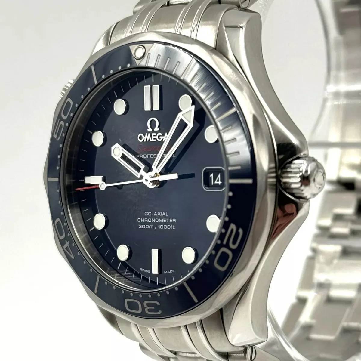 Omega Seamaster Diver 300M 212.30.41.20.03.001 41mm Stainless steel Blue 1