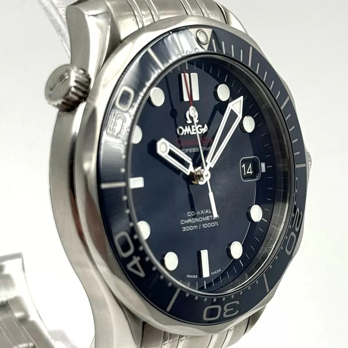 Omega Seamaster Diver 300M 212.30.41.20.03.001 41mm Stainless steel Blue 2