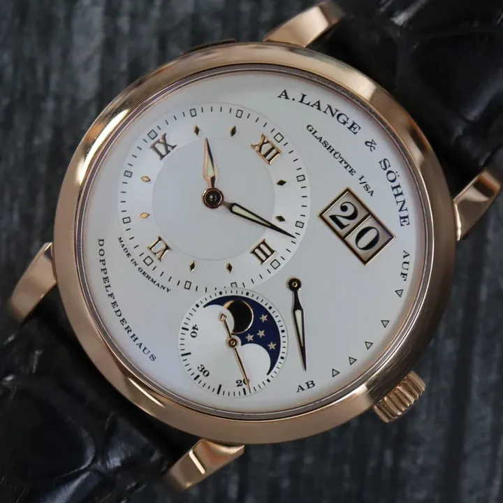 A. Lange & Söhne Lange 1 109.032 38.5mm Rose gold Silver