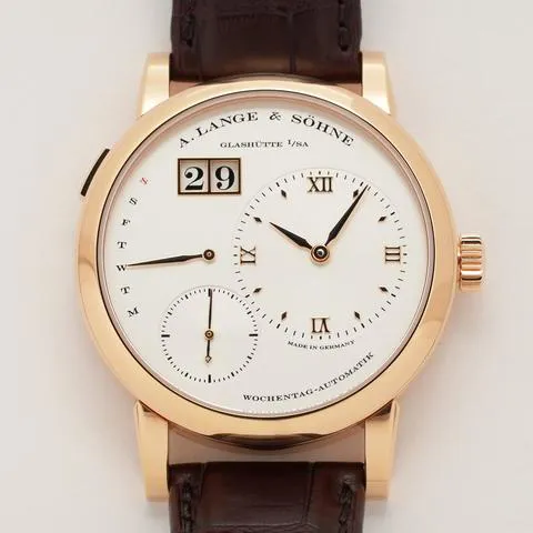 A. Lange & Söhne Lange 1 320.032 39.5mm Rose gold Silver