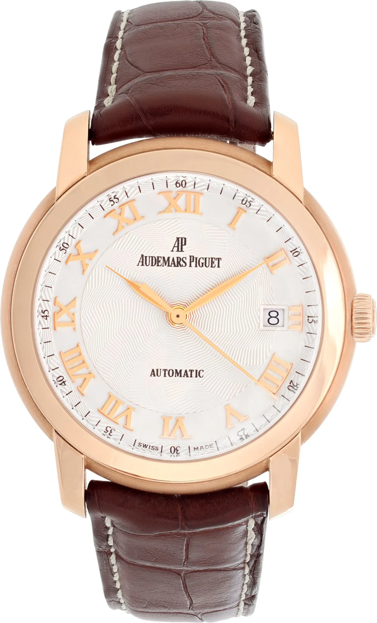 Audemars Piguet Jules Audemars 15120 39mm Rose gold and 18k rose gold Silver