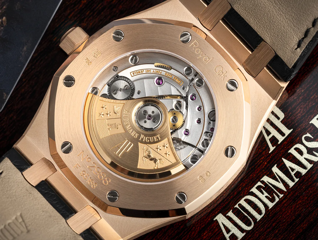 Audemars Piguet Royal Oak 15300OR.OO.D002CR.01 39mm Rose gold Black 2