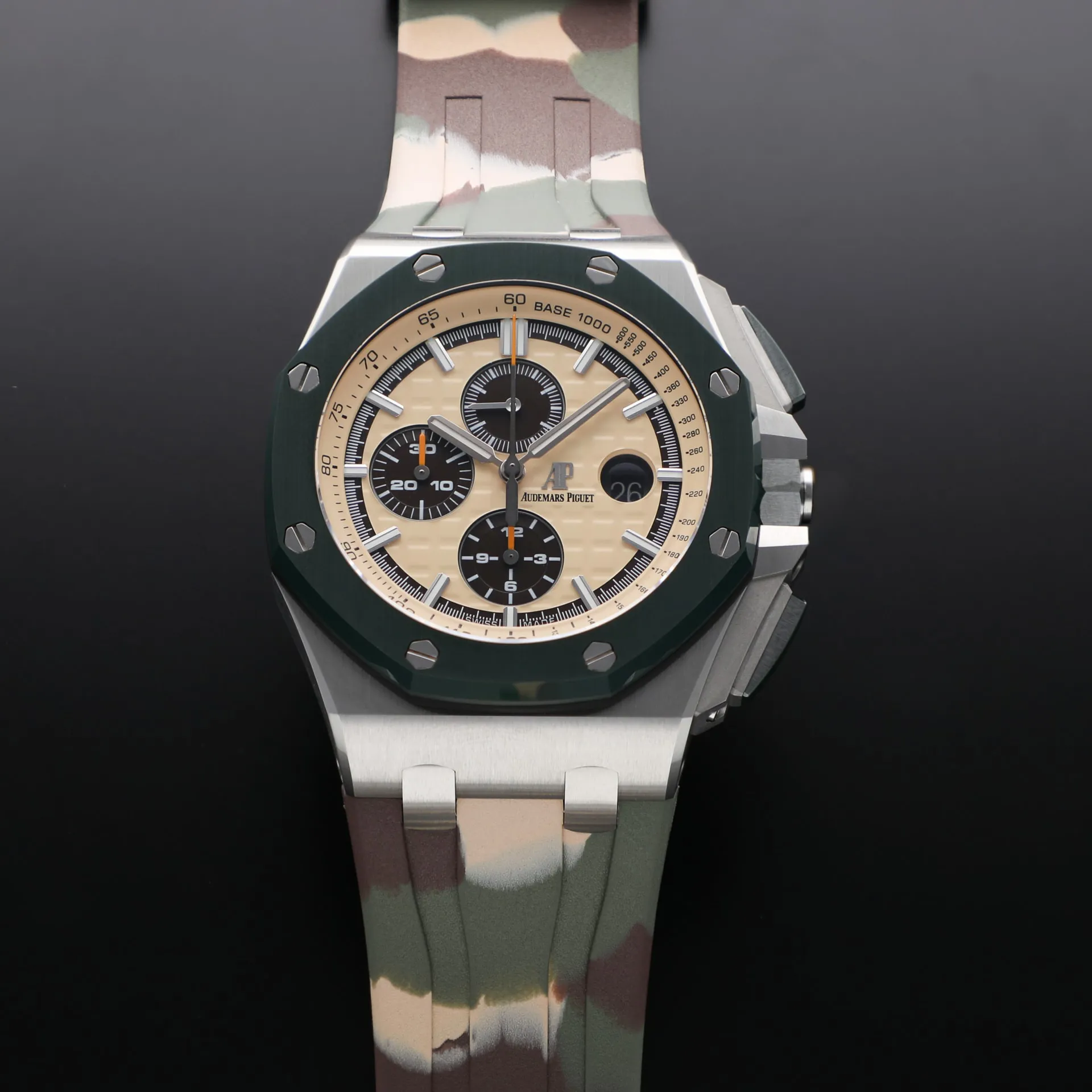 Audemars Piguet Royal Oak Offshore 26400SO.OO.A054CA.01 44mm Ceramic Beige