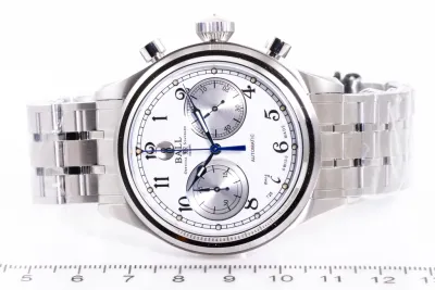 Ball Trainmaster CM1052D-S3J-WH 43mm Stainless steel White 1