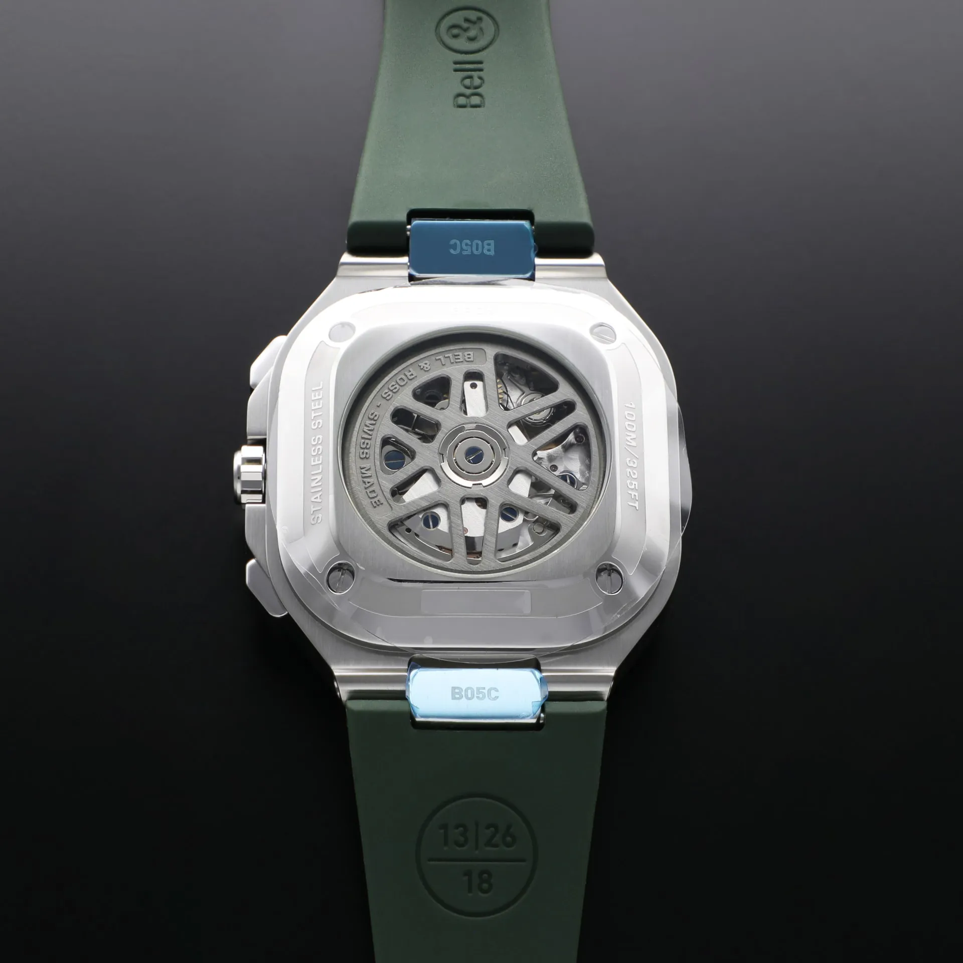 Bell & Ross BR05-GN-ST/SRB 42mm Stainless steel Green 3