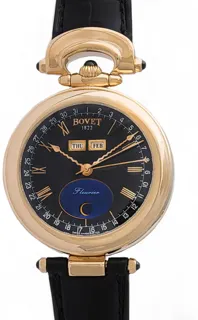 Bovet Amadeo Fleurier Rose gold Black