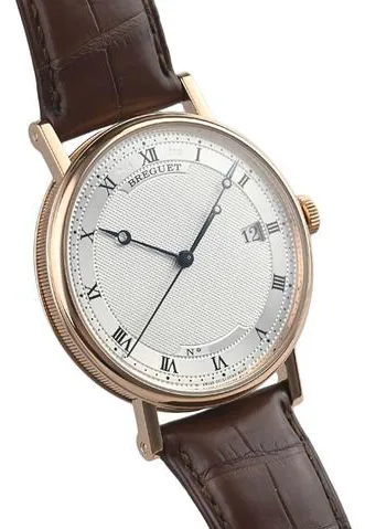 Breguet Classique 5177BR/15/9V6 38mm Rose gold Silver 3