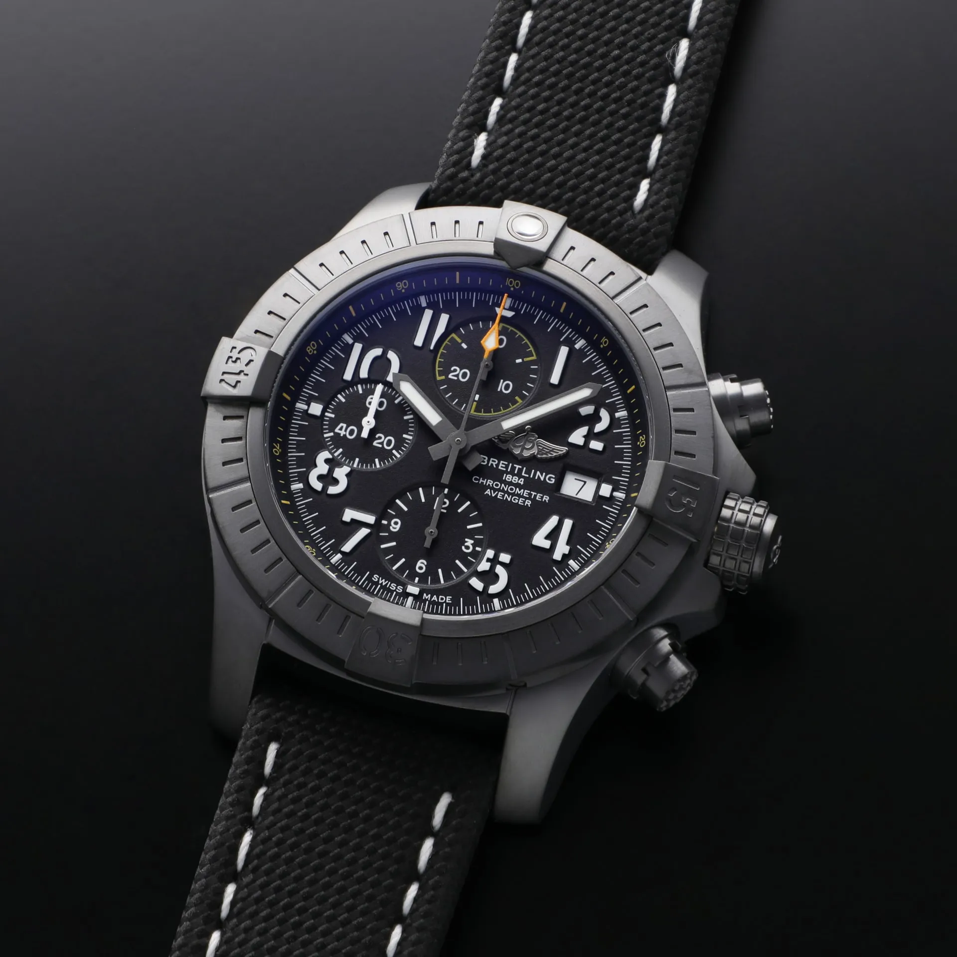 Breitling Avenger V13317101B1X1 45mm Titanium Black 1