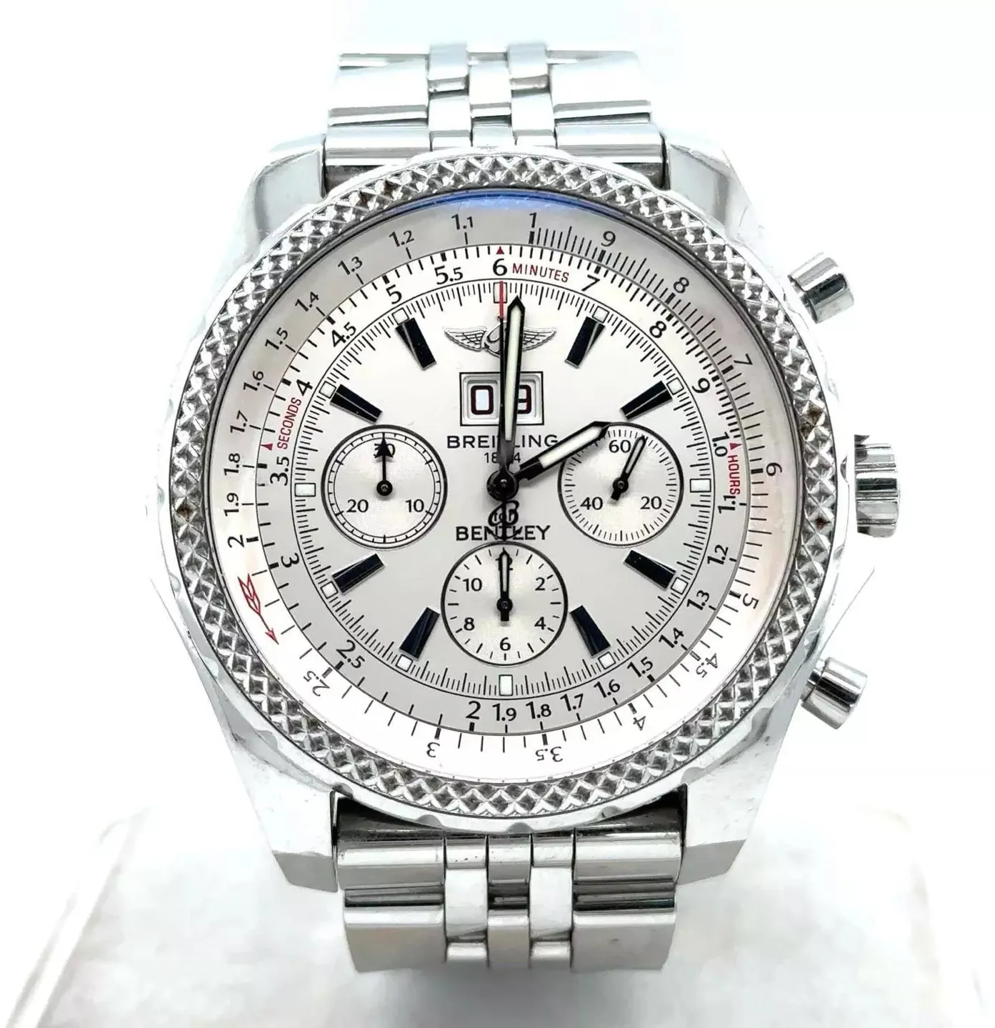 Breitling Bentley 6.75 A4436212/G573-676 48.7mm Stainless steel Silver