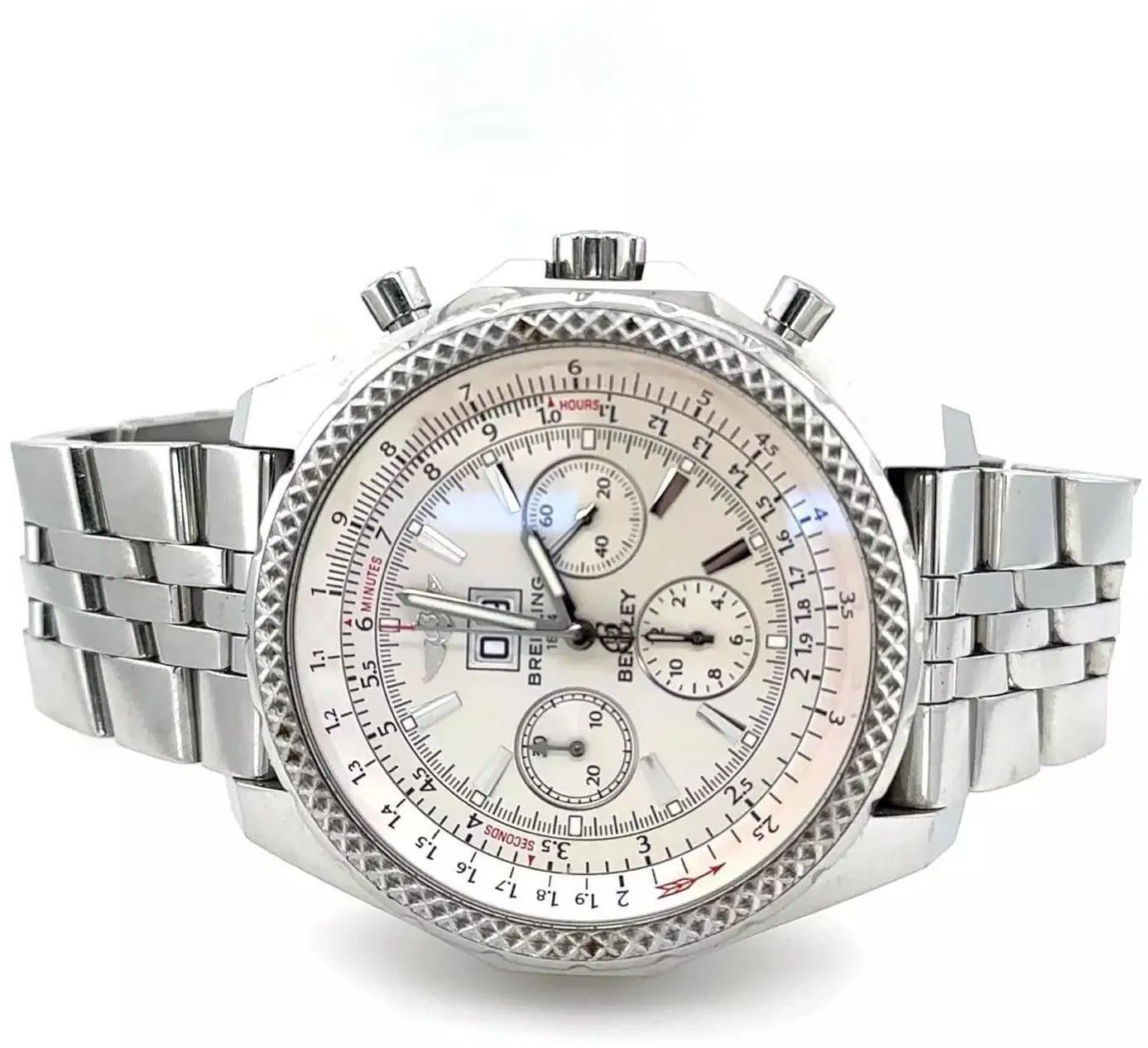 Breitling Bentley 6.75 A4436212/G573-676 48.7mm Stainless steel Silver 3