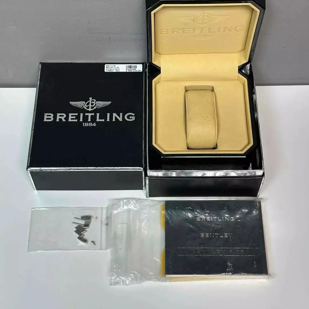 Breitling Bentley 6.75 A4436212/G573-676 48.7mm Stainless steel Silver 5