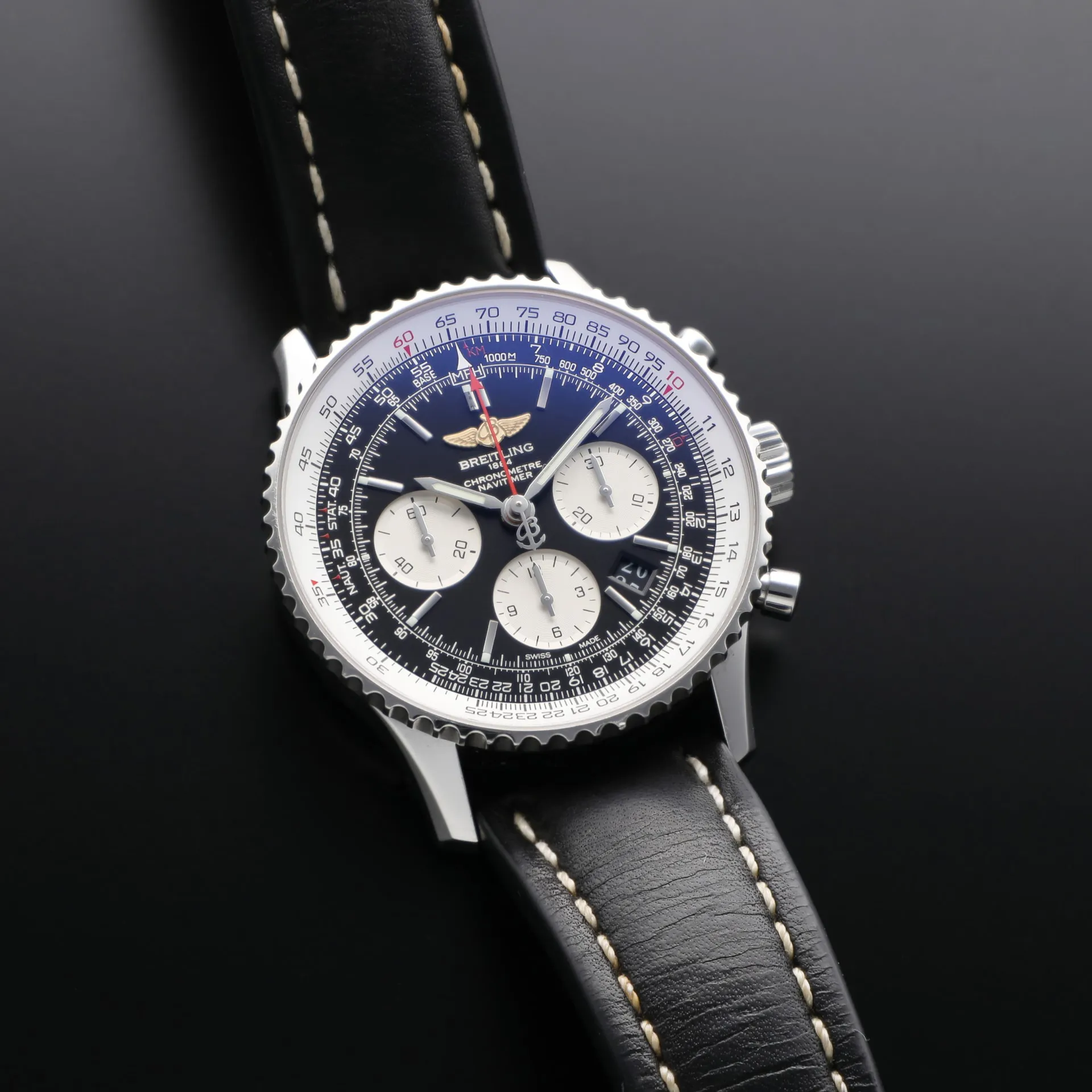 Breitling Navitimer 1 B01 Chronograph 43 AB012012/BB01 43mm Stainless steel Black 2