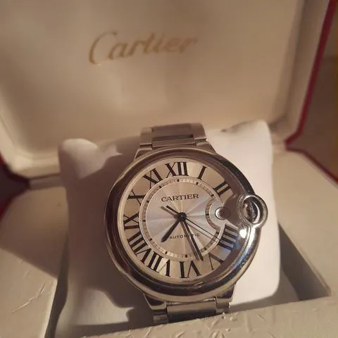 Cartier Ballon Bleu 42mm W69012Z4 42mm Stainless steel Silver