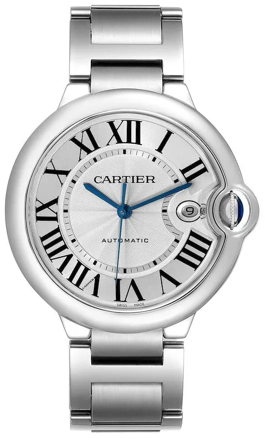 Cartier Ballon Bleu 42mm W69012Z4 42mm Stainless steel Silver